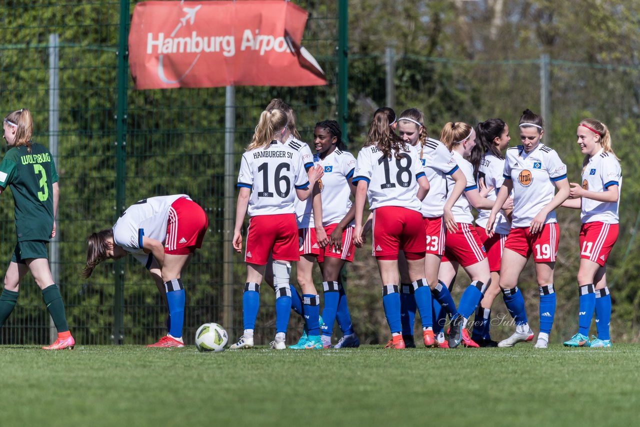 Bild 222 - wBJ Hamburger SV - WfL Wolfsburg : Ergebnis: 2:1